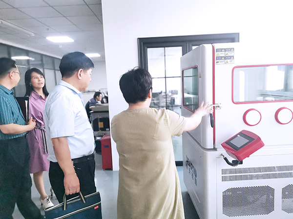 新聞速遞|熱烈歡迎高新區管委會-市場監管局領導蒞臨泰安德圖考察調研